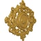 Ekena Millwork Katheryn Ceiling Medallion, Hand-Painted Iridescent Gold, 22 1/2"W x 30 3/8"H x 1 1/2"P CM30KTIGS - alternate 5